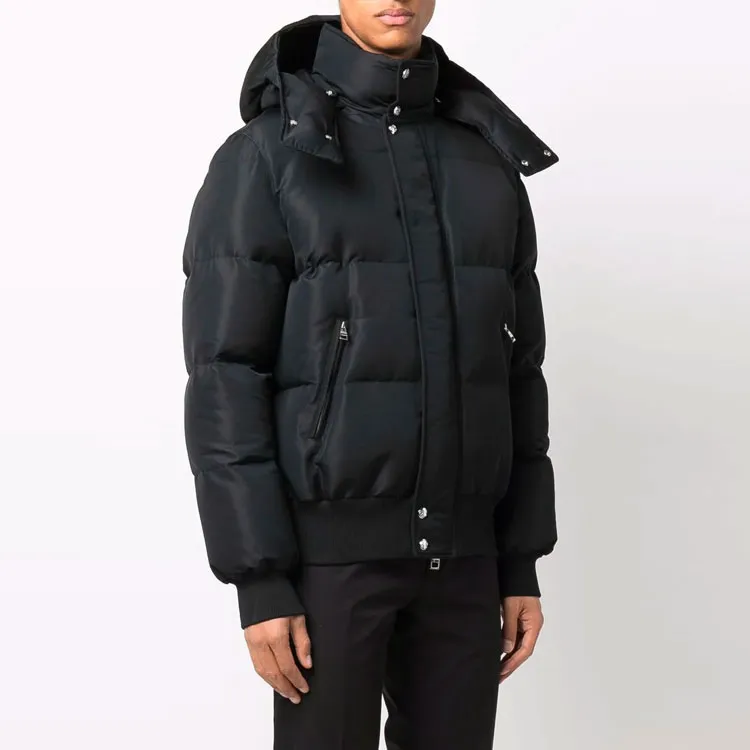 McQ Alexander McQueen Zipped Hooded Puffer Jacket-3