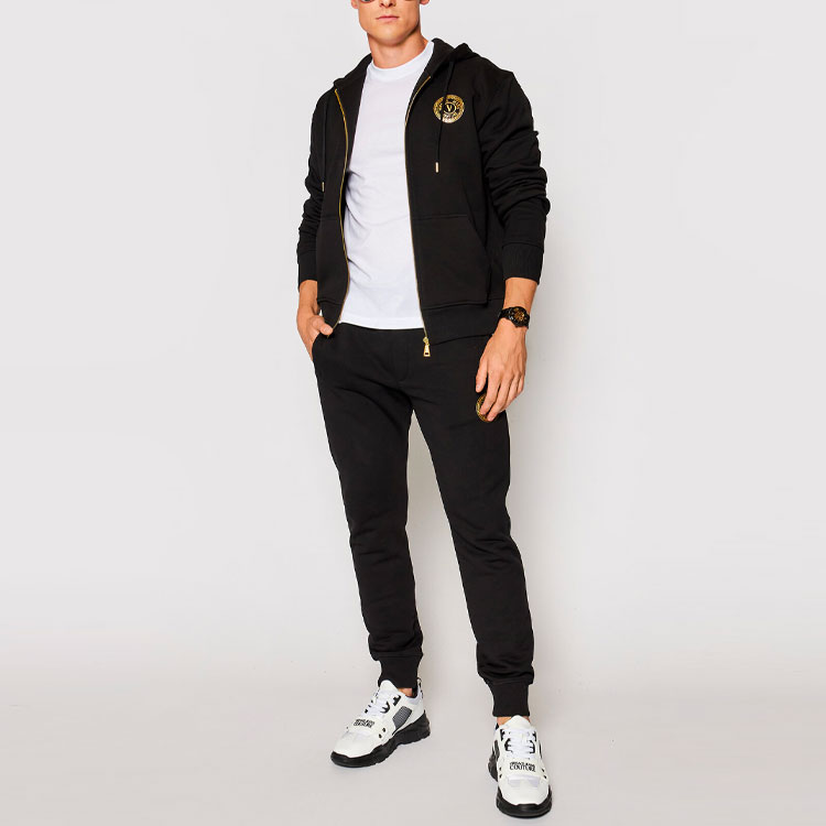 VERSACE JEANS COUTURE Sweatshirts Men Black - POIZON