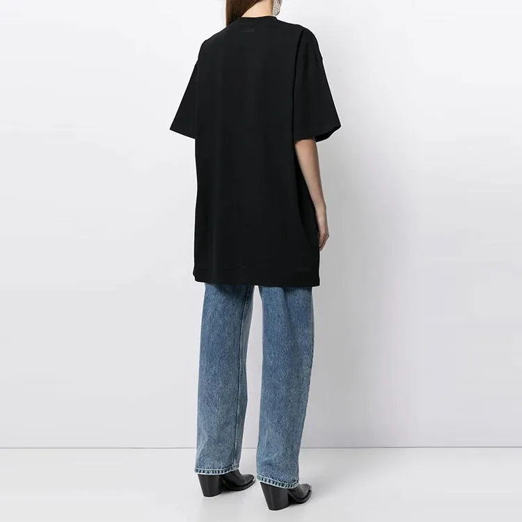Vetements T-Shirts Women's Black-2