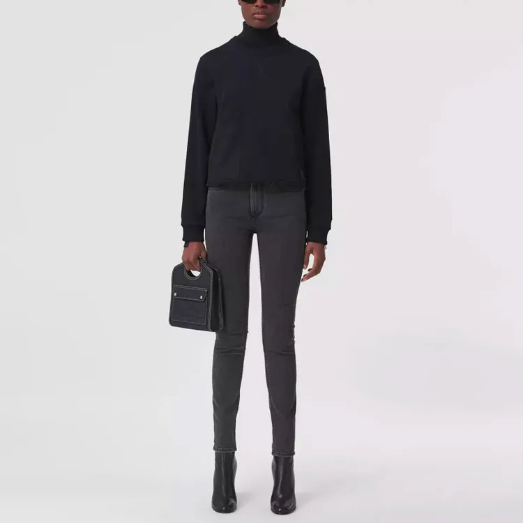 Burberry Sweatshirt Women's Marine Black-1