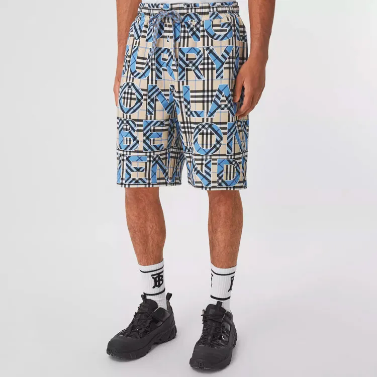 Burberry Vintage Check Drawstring Shorts-1
