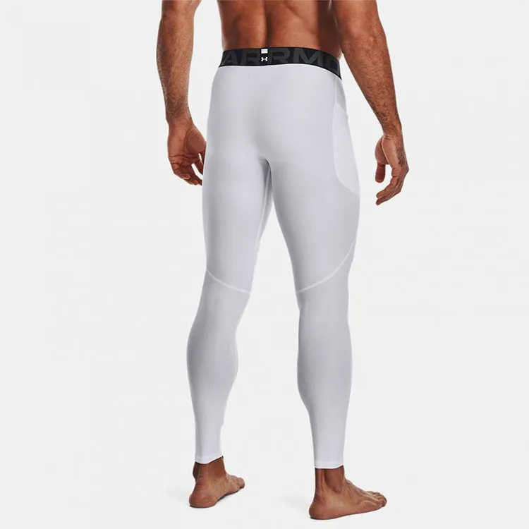 Under Armour HeatGear Sports Pants Men's White-4