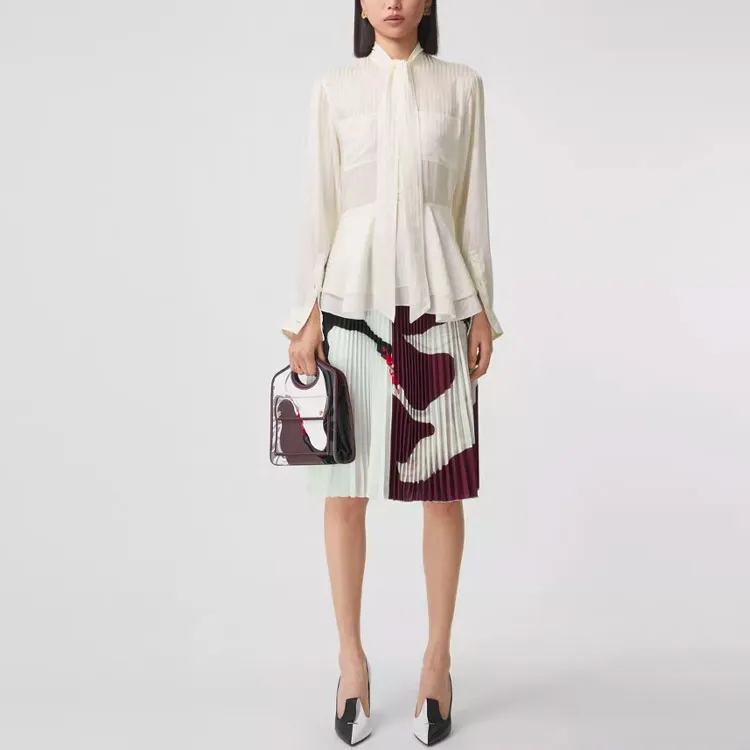 Burberry Shirt Women's Natural White-2