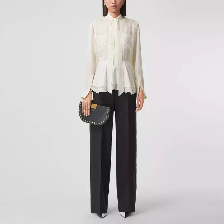 Burberry Shirt Women's Natural White-1