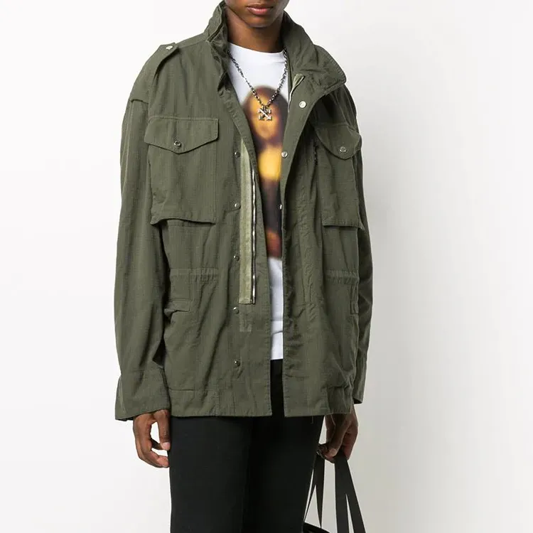 OFF WHITE Stencil Arrows Field Jacket-1
