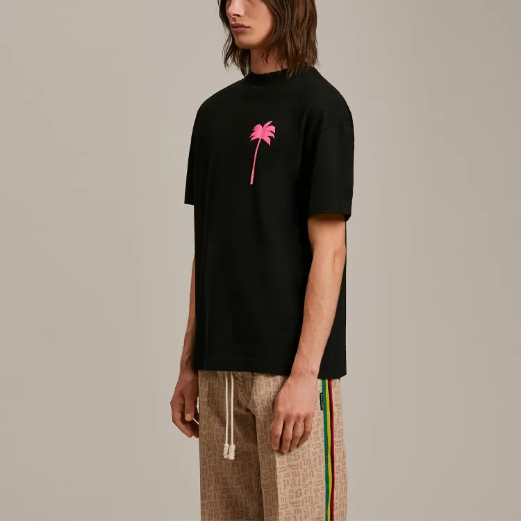 PALM ANGELS Palm Tree Crewneck T shirt-5