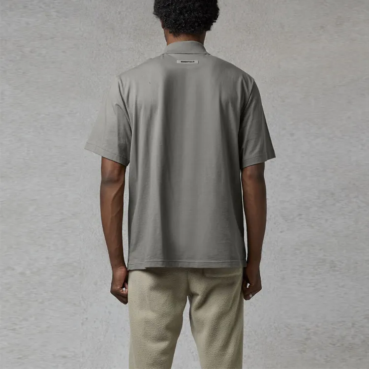 Fear Of God Essentials Short Sleeve Boxy Polo-2