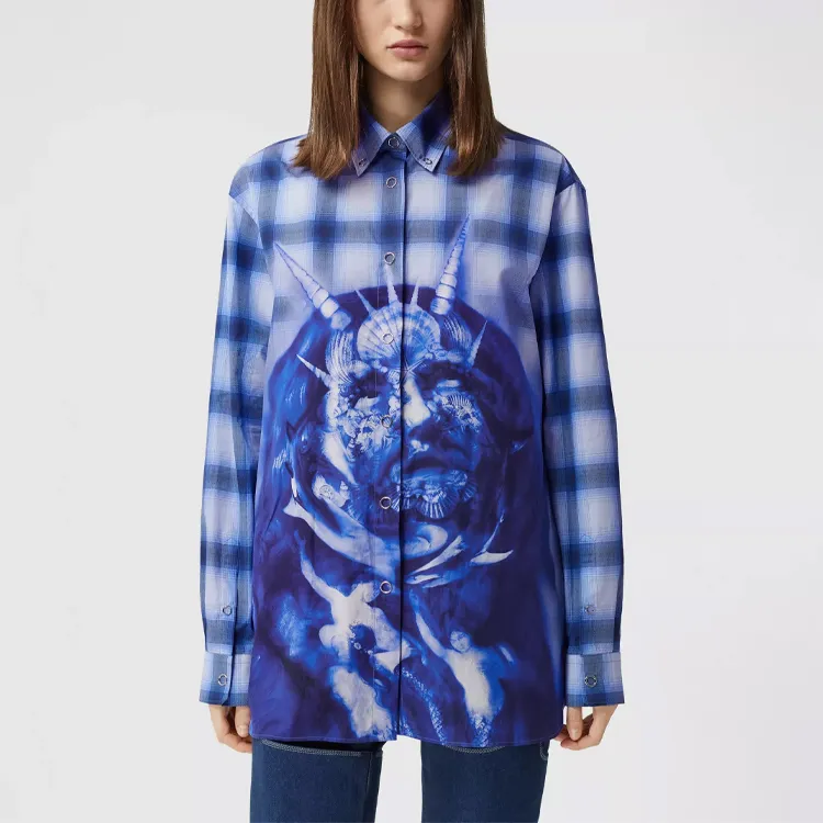 Burberry Sea Maiden Print Shirt-2