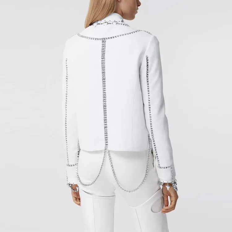 Burberry Jackets Women's Light White-4
