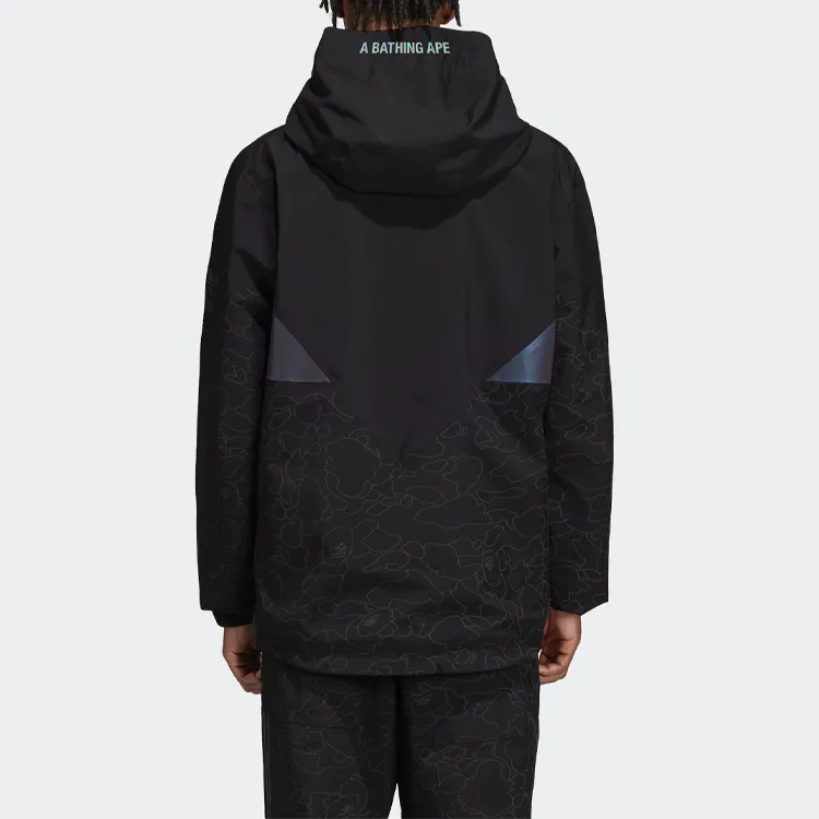 Bape X Adidas Snow Jacket 'Black'-3