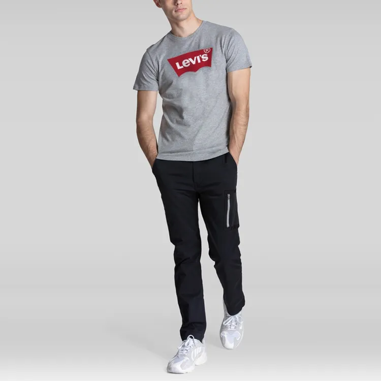 Levis T Shirts Men Gray-4