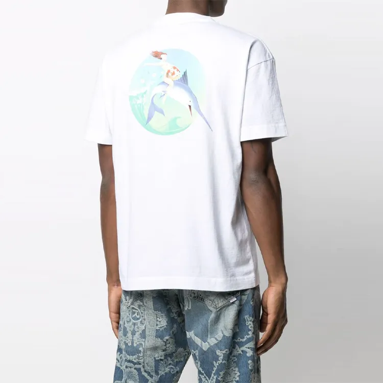 PALM ANGELS T Shirts Men White-2