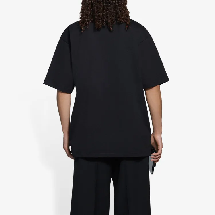 Balenciaga Lion's Laurel Logo T shirt-4