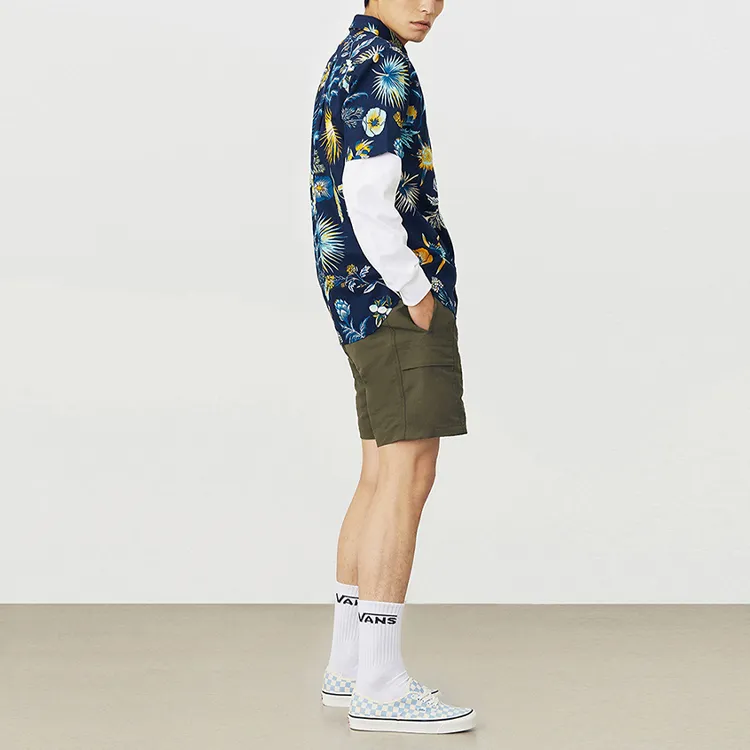 Vans CALIFAS Shirts Men Dark Blue-4