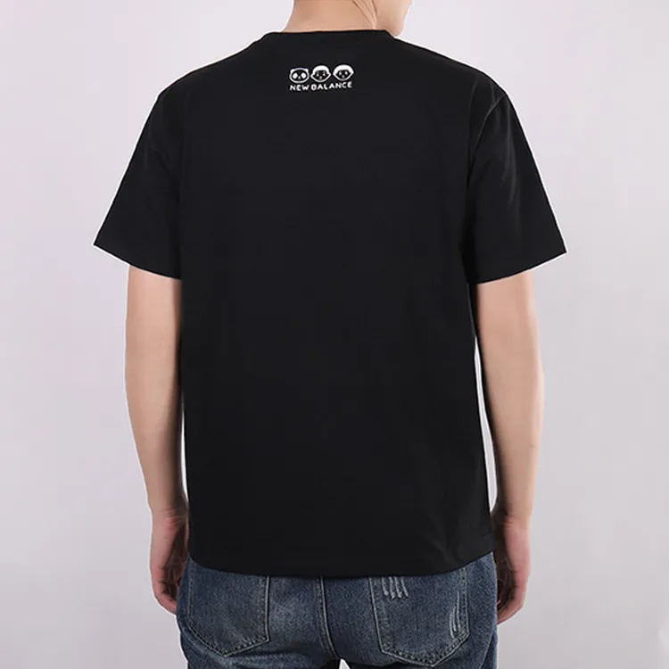 New Balance x Noritake Drop Shoulder Sleeve T Shirt Unisex Black-2