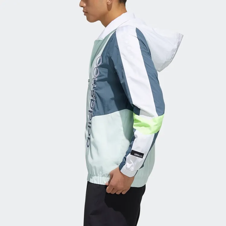 Adidas Neo Jackets Men Symbol Green-4
