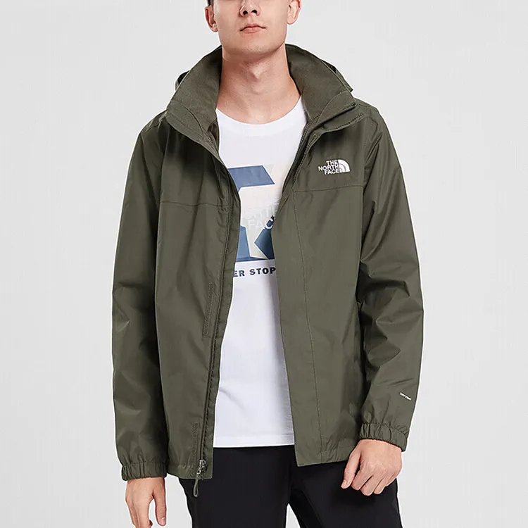 THE NORTH FACE Windbreaker Jackets Men Green-5