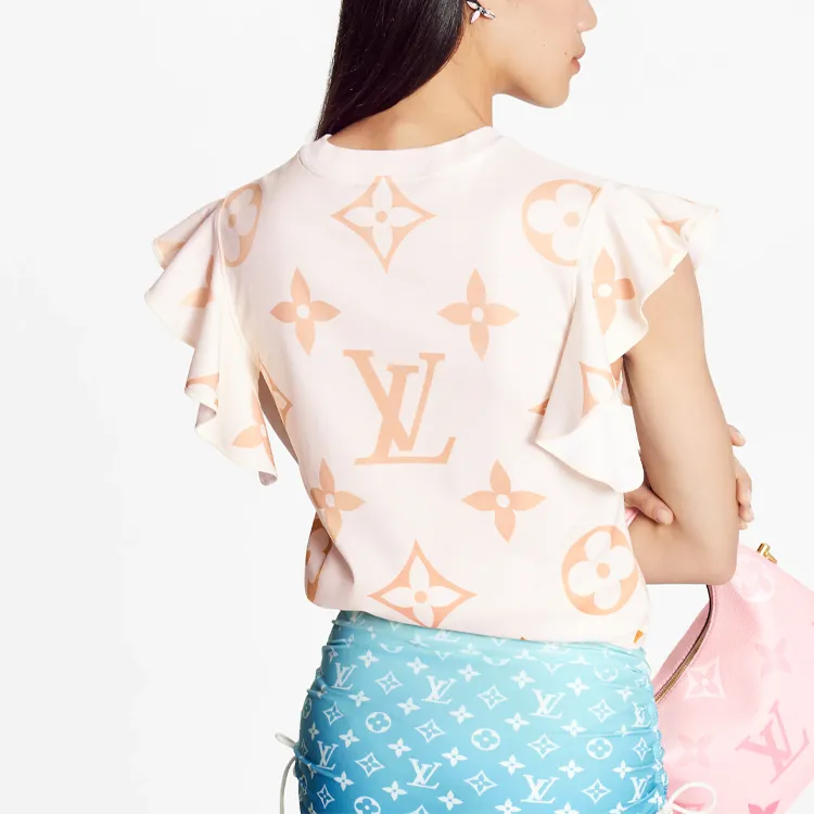 LOUIS VUITTON T Shirt Women's Light Pink-1