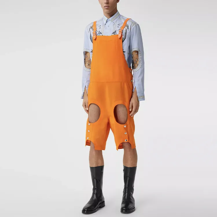 Burberry Jumpsuits Unisex Deep Orange-3