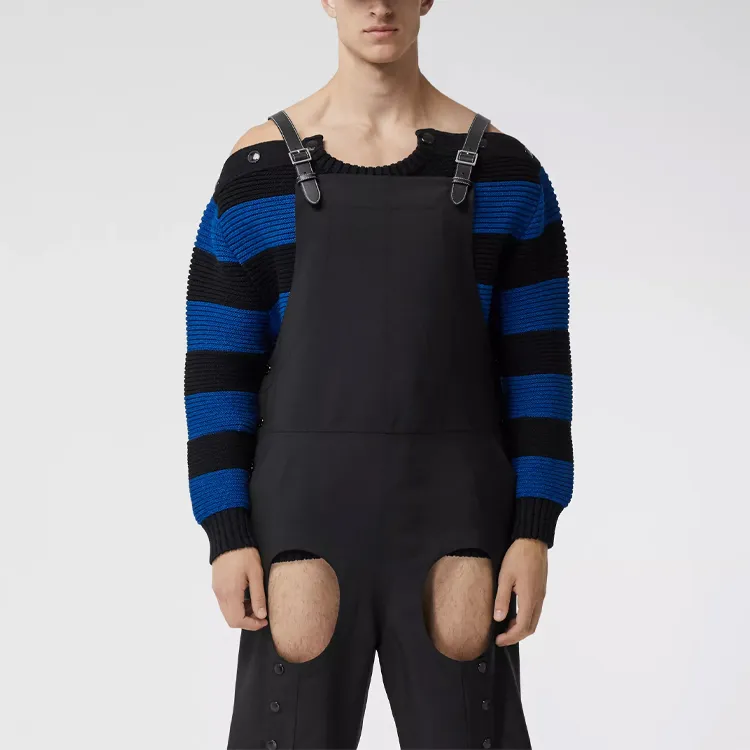 Burberry Jumpsuits Unisex Black-3