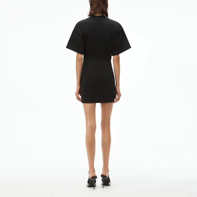 Alexander Wang Short Sleeved Dresses Women's Black-2