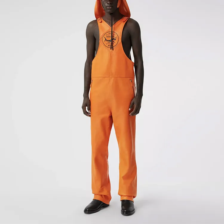 Burberry SS21 Jumpsuit Men's Deep Orange-1