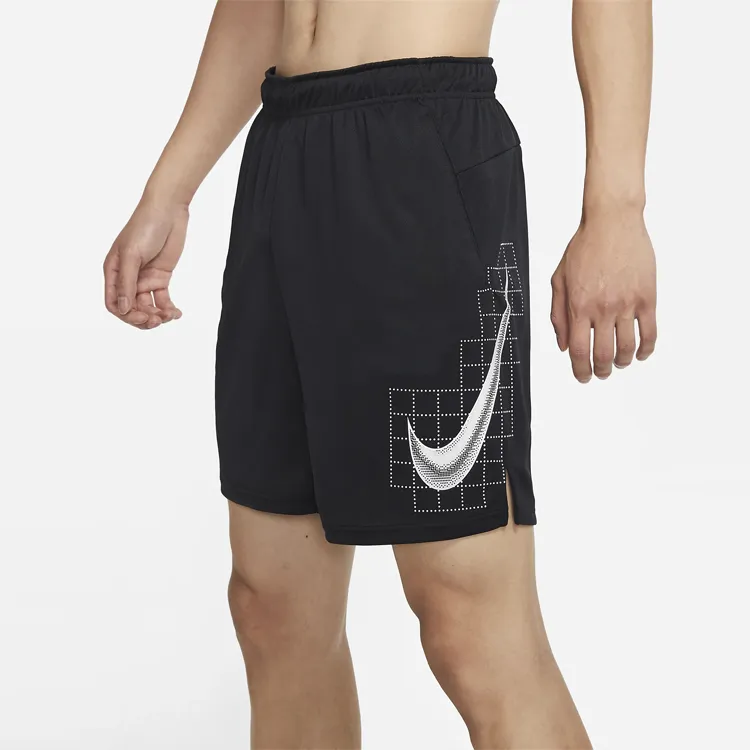 Nike Dri Fit Casual Shorts Men Black-5