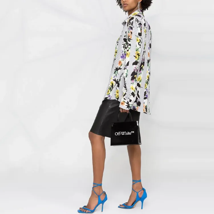 OFF WHITE Floral print Long sleeve Shirt-3