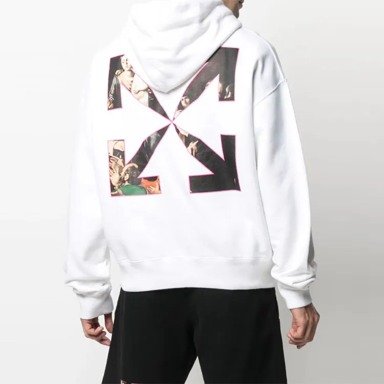 OFF-WHITE Sprayed Caravaggio Over Hoodie -3