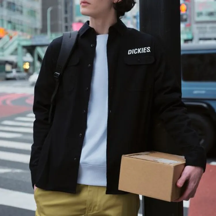 Dickies Shirts Men Black-5