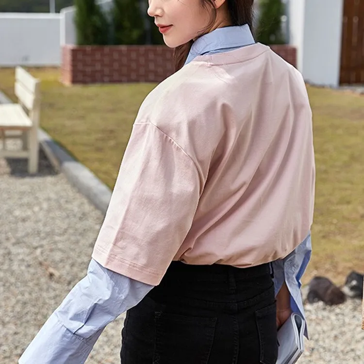 LiNing Sports Fashion Collection T Shirt Unisex Light Pink Red-3