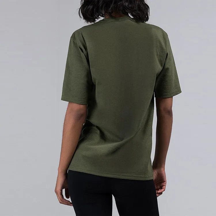 Champion Straight Long-Sleeved T-Shirt US Version Men's Green-5