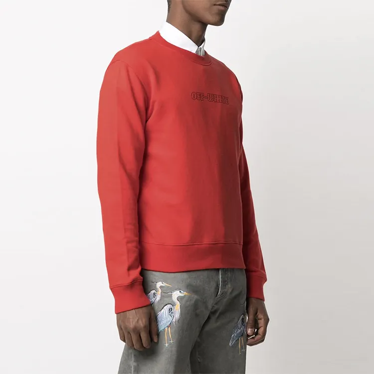 OFF-WHITE SS21 Sweatshirts Men Red-2