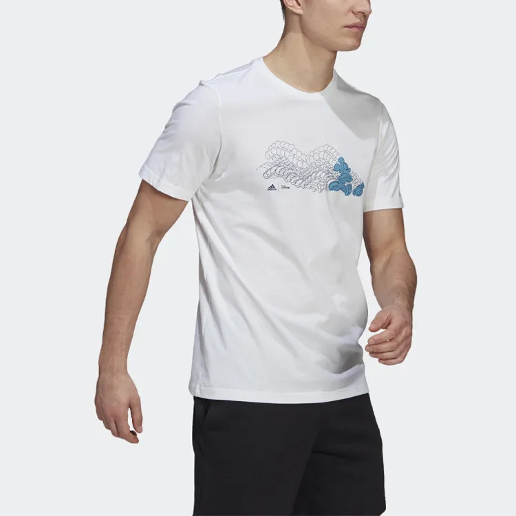 Disney X Adidas T Shirts Men White-2