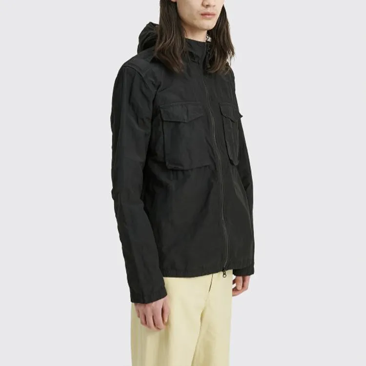 STONE ISLAND SS21 Jackets Coats Men's Black-5