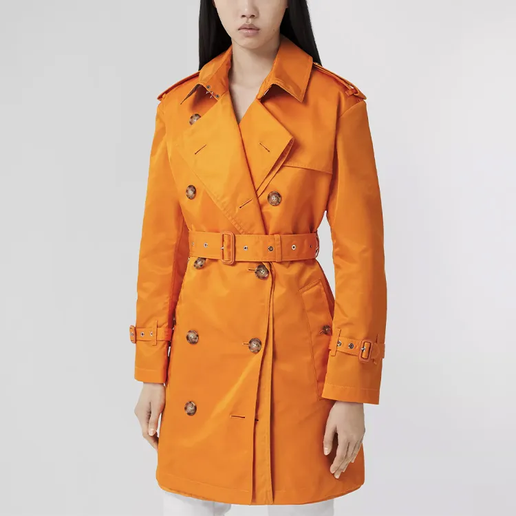 Burberry SS21 Trench Coat Women's Orange-2