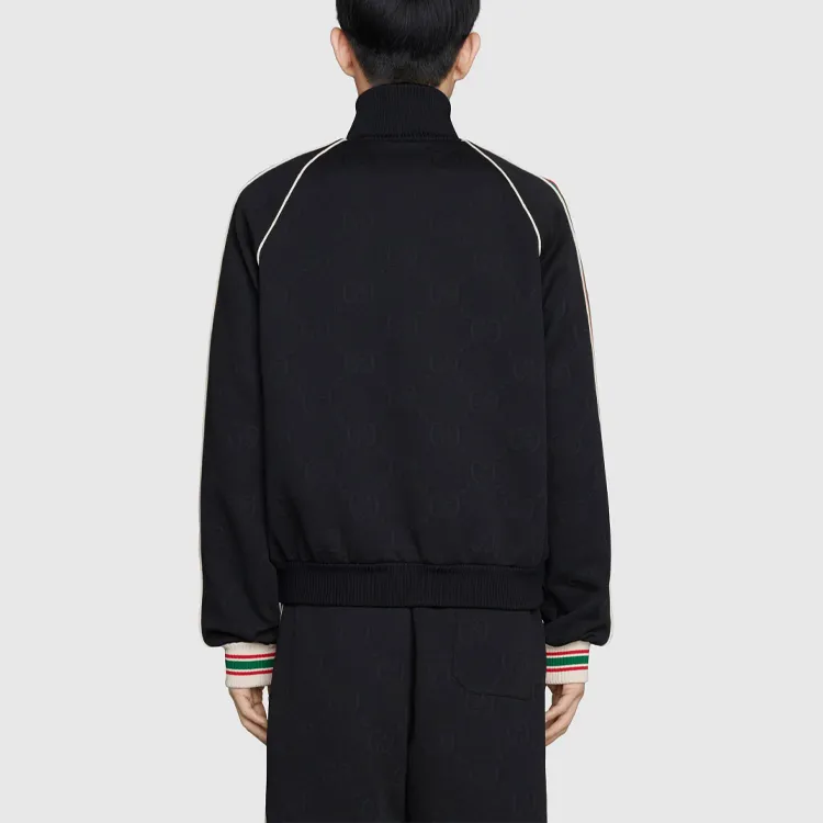 GUCCI Gg Jacquard Jersey Zip Jacket-4