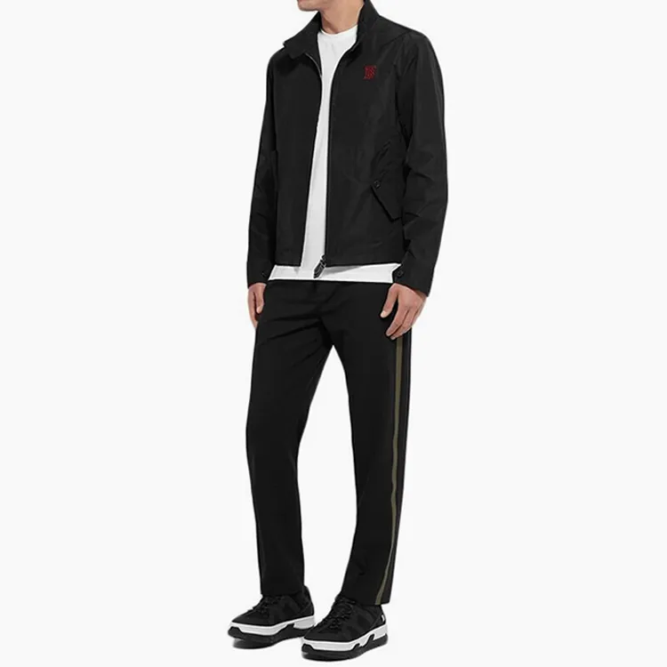 Burberry Jackets Coats Men's Black-3