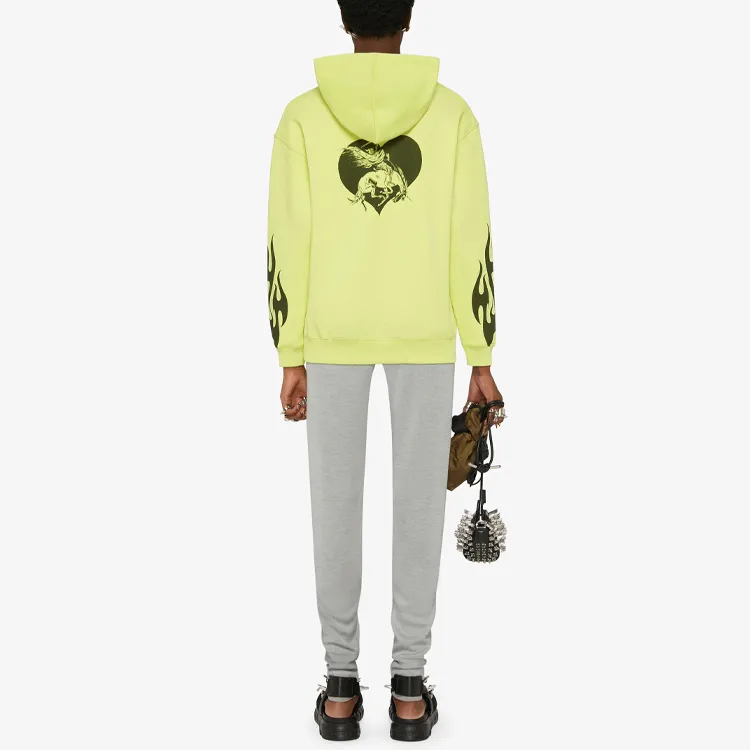 Givenchy Hoodie 'Acid Yellow'-2