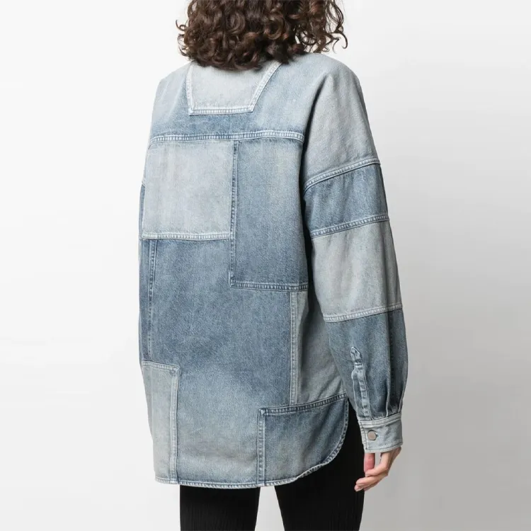 AMBUSH Patchwork Denim Shirt-1