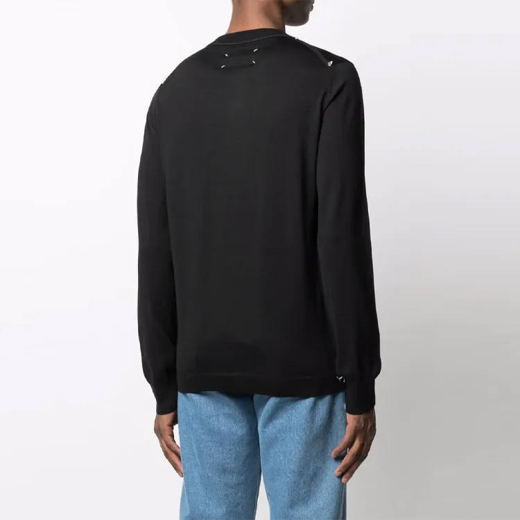 Maison Margiela Four stitch Logo Long sleeve Jumper-2