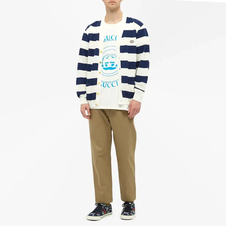 GUCCI T Shirts Men White-3