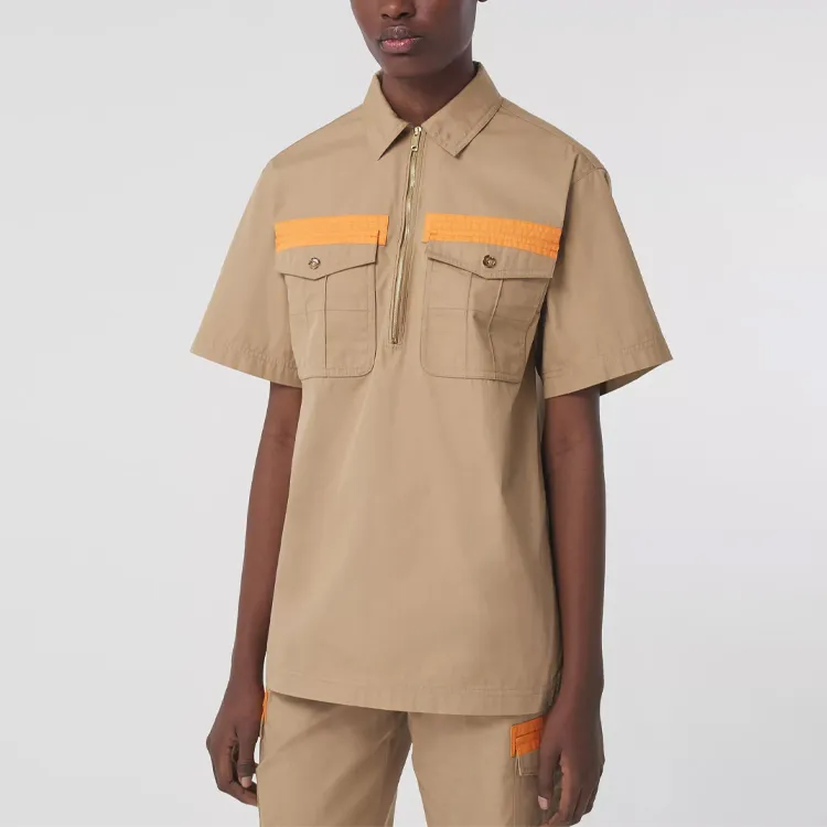 Burberry Shirts Women's Khaki-3