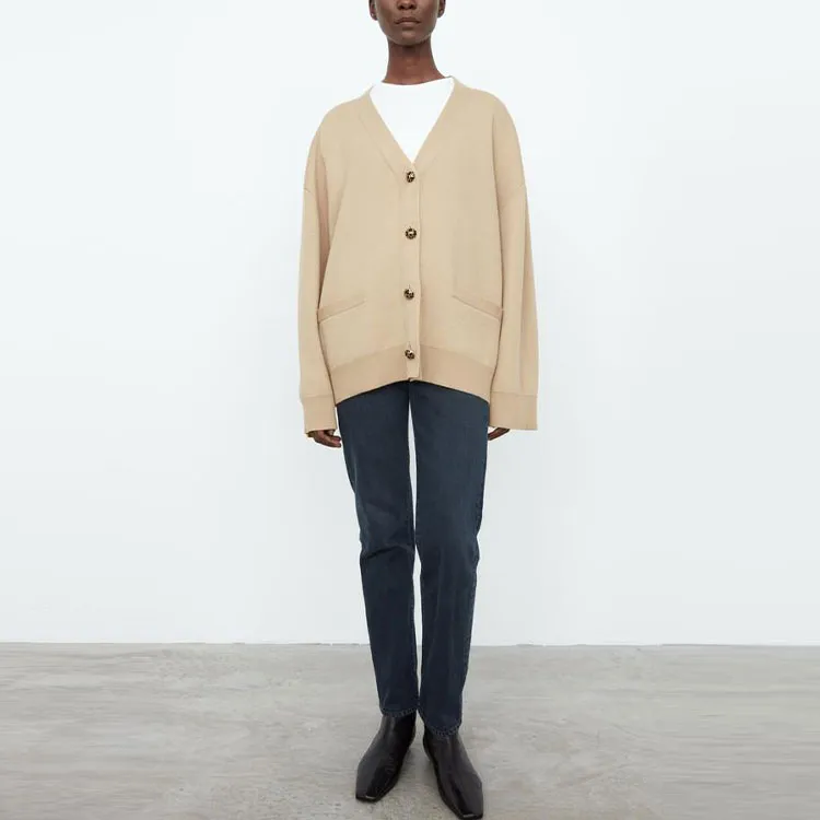 TOTEME FW21 Knitwear Women's Apricot-3