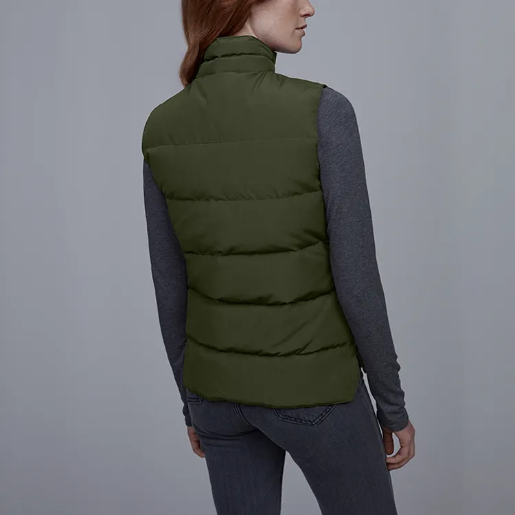 Canada Goose Vest Women's Army Green-3
