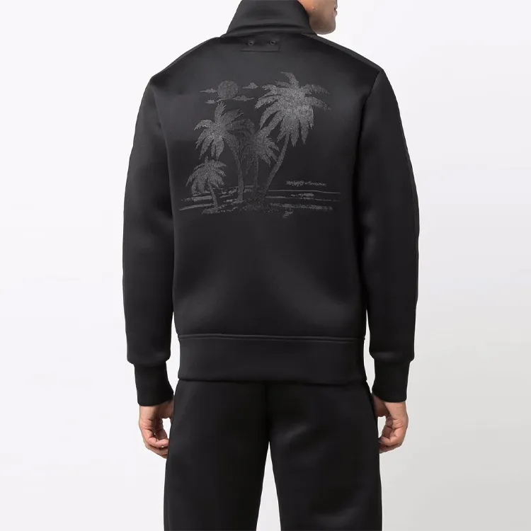 Team Wang X PALM ANGELS Jackets Men Black-2