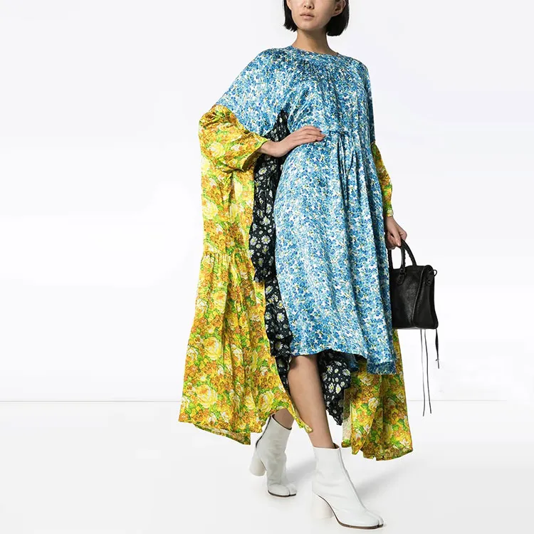 Vetements Long-Sleeved Dresses Women's Blue-4