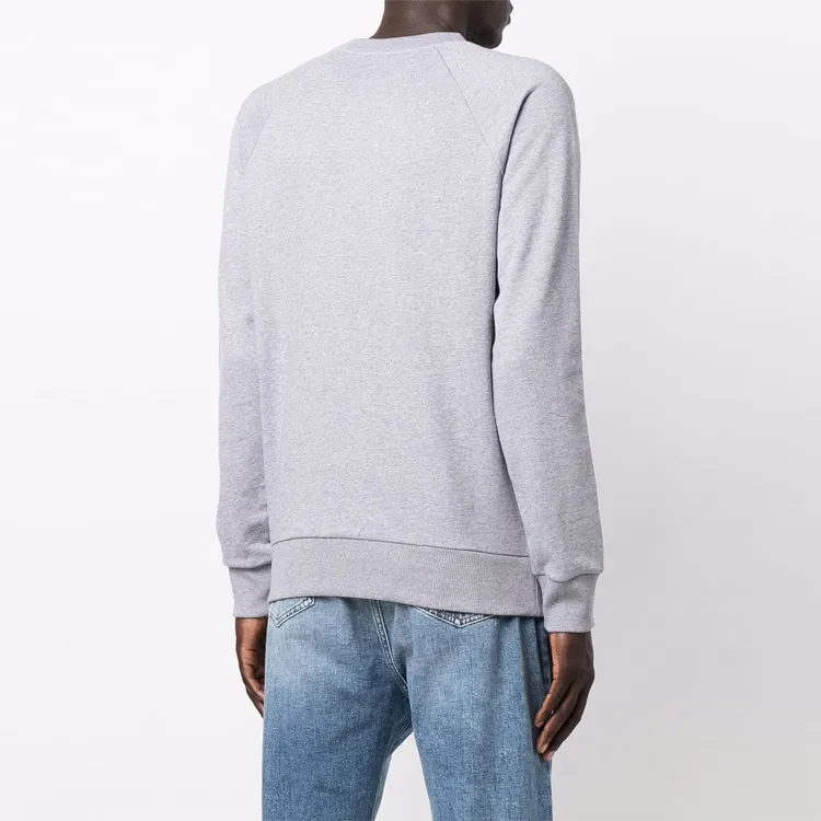 BALMAIN Sweatshirts Men Gray-2