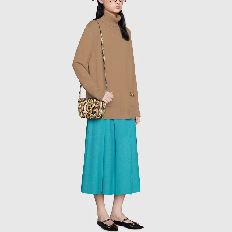 GUCCI Interlocking G Knitted Turtleneck Jumper-1