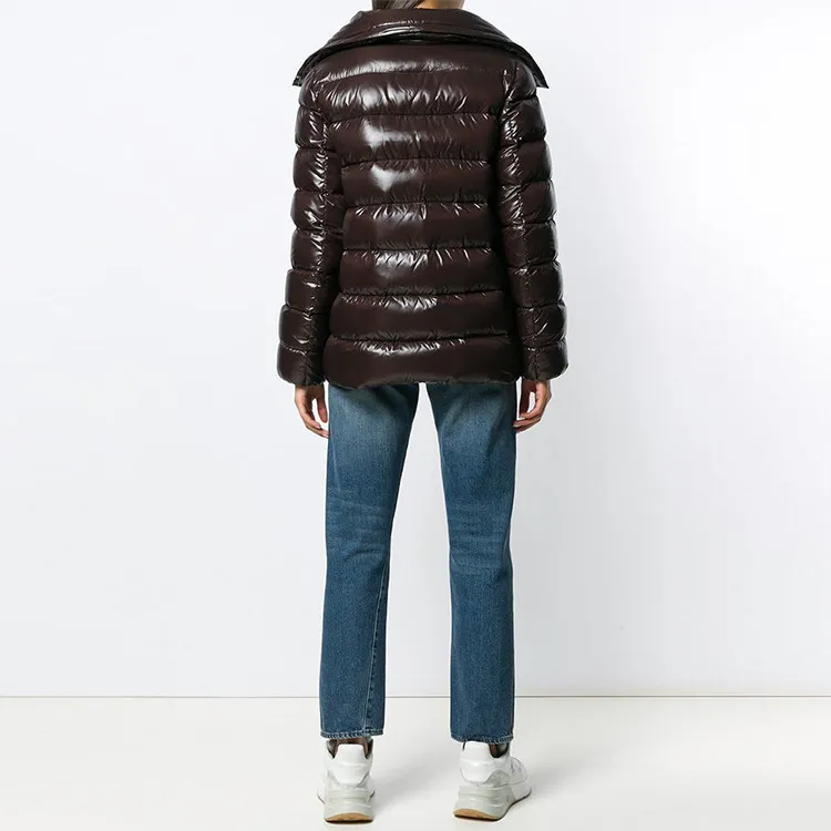 Moncler Down Jacket Women's Brown-2